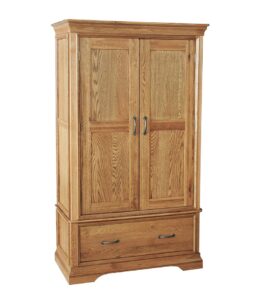 Montagne Gents Armoire with Single Drawer