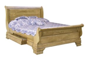 Provence Tiroir Sleigh Bed