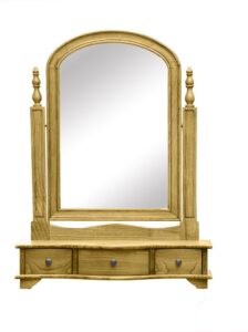 Provence 3 Drawer Chest Top Mirror