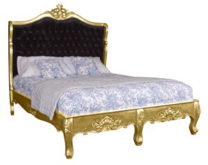 French Moulin - Mirabelle Gold Leaf Bed