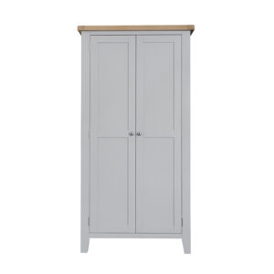 Grey Furniture - Full Hanging Wardrobe - Valencia Collection