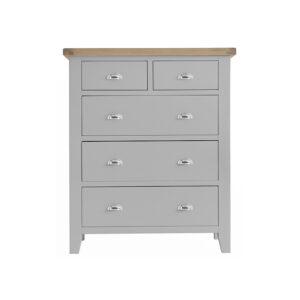 Grey Furniture - 2 over 3 Chest - Valencia Collection