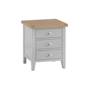 Grey Furniture - Extra Large Bedside - Valencia Collection