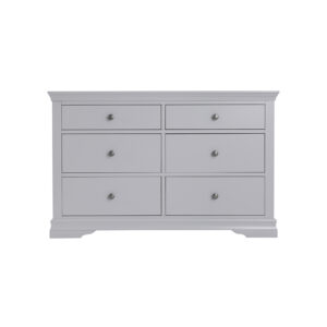 Grey Furniture - 6 Drawer Chest Chaumont Collection
