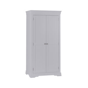 Grey Furniture - Double Full Hanging Wardrobe Chaumont Collection