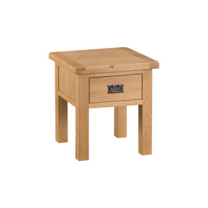Oak Lamp Table with Drawer – Cambridge Collection