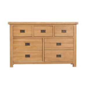 Oak Chest of Drawers 3 over 4 – Cambridge Collection