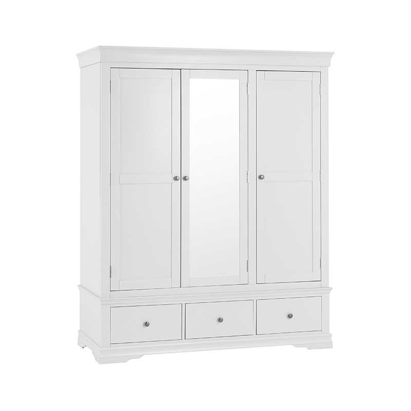 white-french-3-Door-2-Drawer-Wardrobe-ISSW-TWR-W (1) WOO
