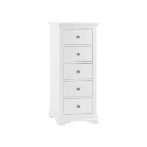 White Furniture – 5 Drawer Wellington – Chaumont Collection