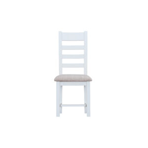 White Furniture – Ladder Back Chair Fabric – Valencia Collection