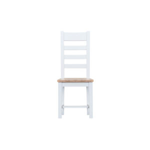 White Furniture – Ladder Back Chair Wooden – Valencia Collection