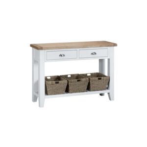 White Furniture – Large Console Table – Valencia Collection