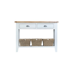 White Furniture – Large Console Table – Valencia Collection