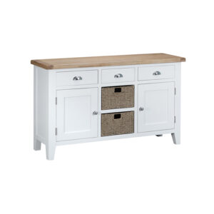 White Furniture – Large Sideboard – Valencia Collection