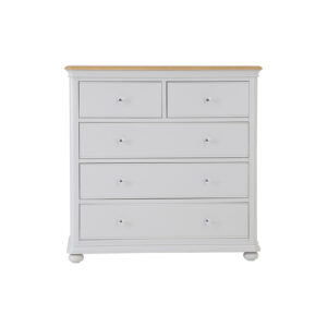 French Oak Grey – 2 over 3 Chest – Bourges Collection