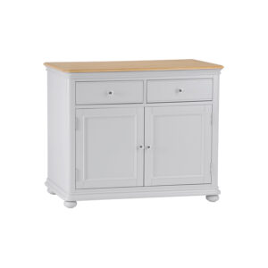 French Oak Grey – 2 Door 2 Drawer Sideboard – Bourges Collection
