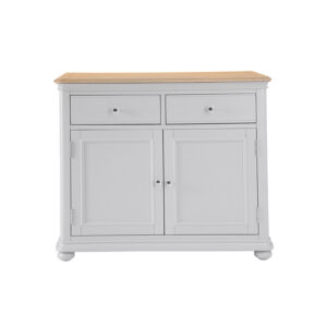 French Oak Grey – 2 Door 2 Drawer Sideboard – Bourges Collection