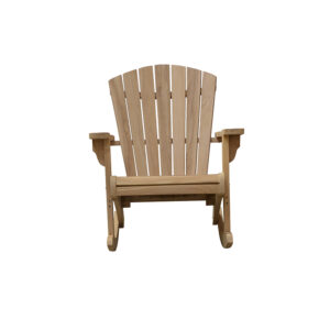Adirondack Rocking Chair in Solid Teak Wood