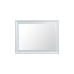 White Furniture – Large Wall Mirror – Valencia Collection