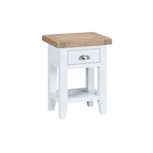 White Furniture – Side Table – Valencia Collection