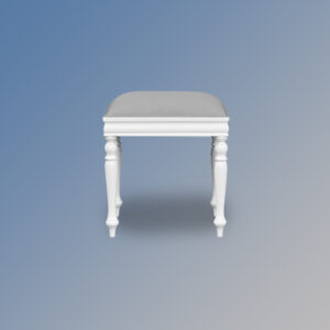 Versailles Phillips Stool - French White