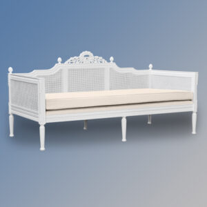 Louis XV - Antoinette Day Bed With Cream Twill Upholstery