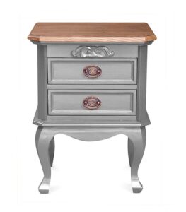 Chantilly Bedside Cabinet - Gris