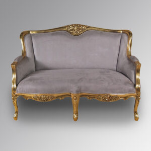 Versailles Gold 2 Seater Love Chair