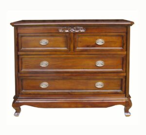 Chantilly 4 Drawer Chest - NUTMEG COLOR