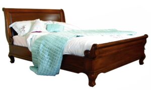 Chantilly Low End Sleigh Bed in Chestnut