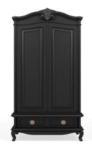 Chantilly Double Armoire - French Noir