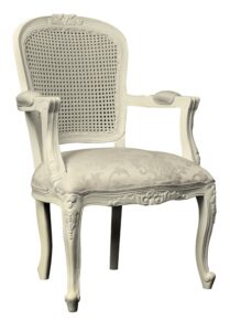 Chantilly Carver Chair in French Ivory