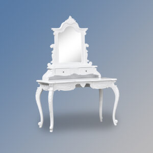 Louis XV - Chateau Dressing Table - French White
