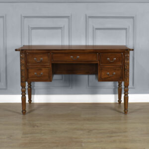 Campaign Writing Desk in Chestnut
