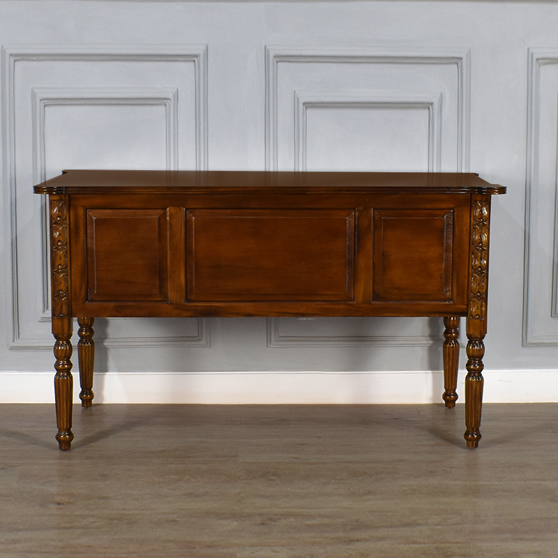 CD082 Campaign Writing Desk - Chestnut W140xH80xD70cm (14)