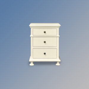 Louis XV Bourbon Bedside Cabinet in French Ivory