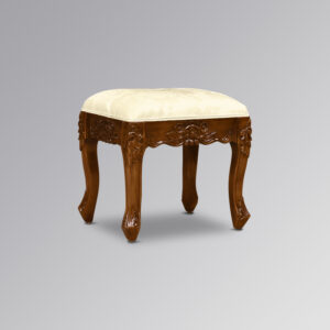 Louis XV - Dressing Table Stool in Chestnut Colour