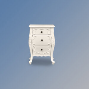 Louis XV Amelie Bedside Cabinet in French Ivory