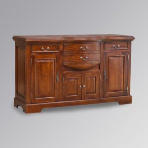 Versailles Chiffonier Sideboard Cabinet - Chestnut