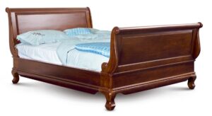 Chantilly Sleigh Bed in Chestnut - 5ft Kingsize
