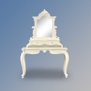 Louis XV - Chateau Dressing Table - French Ivory